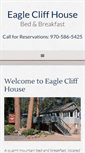 Mobile Screenshot of eaglecliffhouse.com